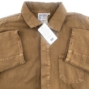 Jungmaven Coyote Olympic Shirt Jacket Shacket Men's XL‎ Hemp Organic Cotton NEW